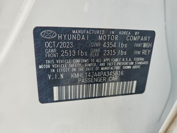 2023 HYUNDAI SONATA
