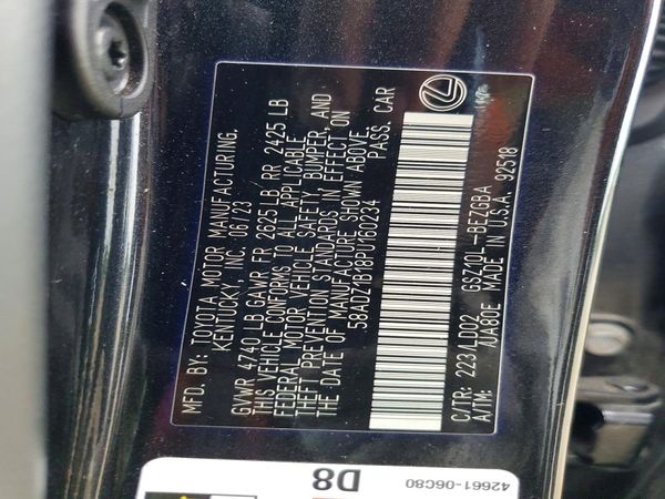 2023 LEXUS ES 350 350 Premium