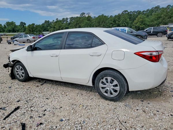 2016 TOYOTA COROLLA L/LE