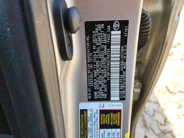 2016 TOYOTA CAMRY