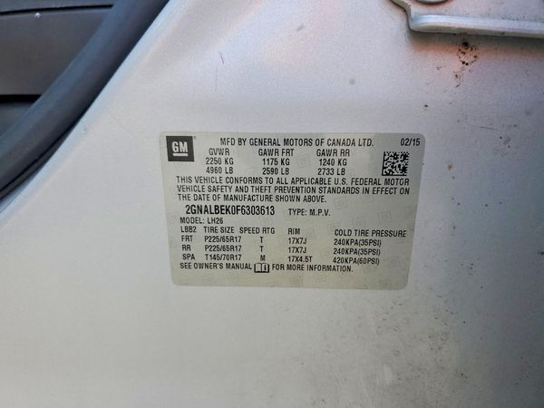 2015 CHEVROLET EQUINOX