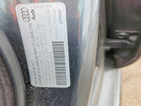2012 AUDI A6 quattro Prestige