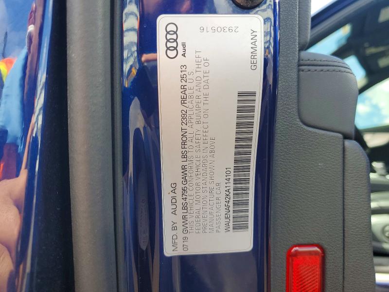 2019 AUDI A4 quattro Premium Plus