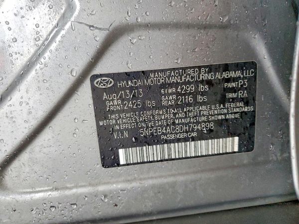 2013 HYUNDAI SONATA GLS/ GLS Popular