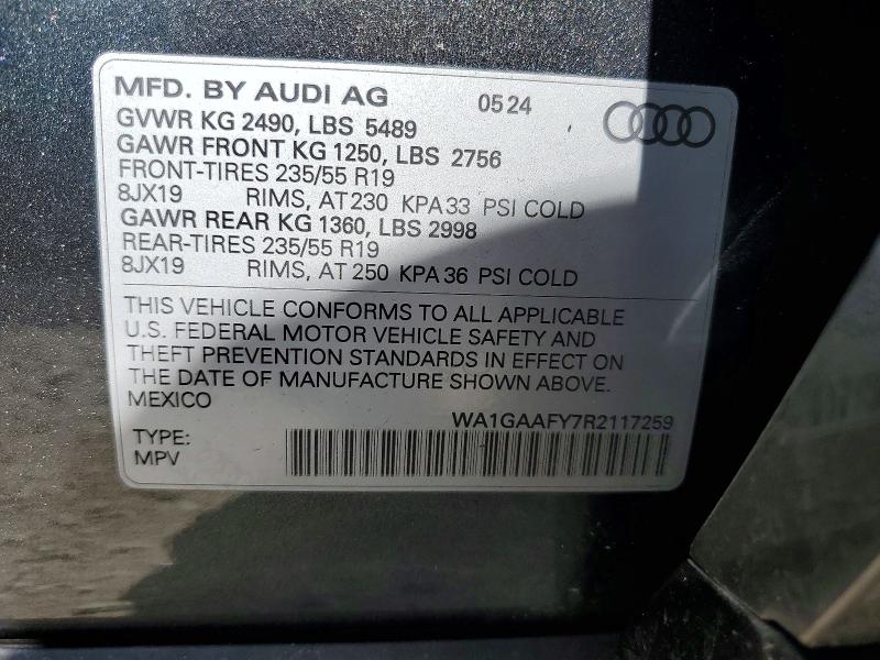 2024 AUDI Q5 S Line quattro Premium
