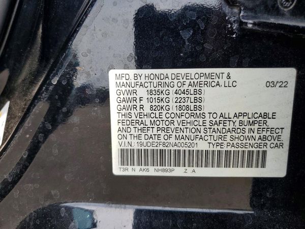 2022 ACURA ILX