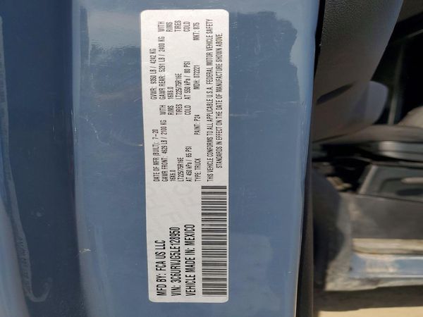 2020 RAM PROMASTER 1500 VF