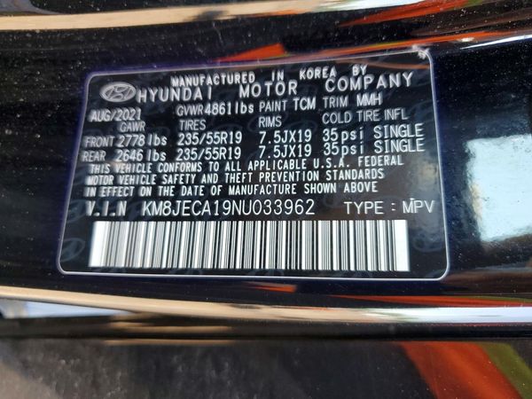 2022 HYUNDAI TUCSON Limited