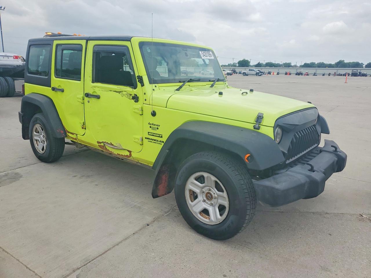 2016 JEEP WRANGLER UNLIMITED SPORT 4X4