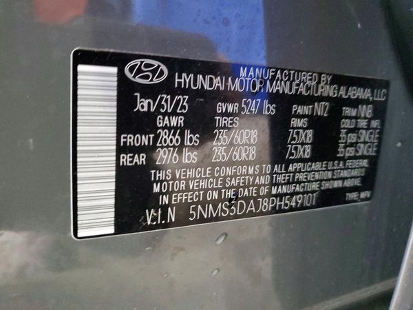 2023 HYUNDAI SANTA FE SEL Premium