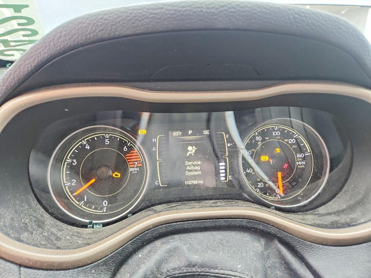2016 JEEP CHEROKEE SPORT 4X4