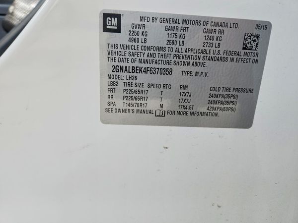2015 CHEVROLET EQUINOX 1LT