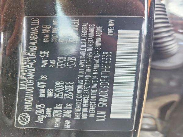 2026 HYUNDAI TUCSON SEL Convenience
