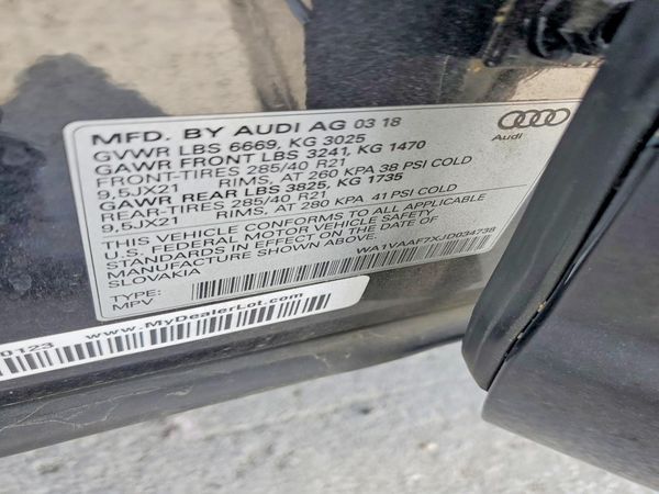2018 AUDI Q7