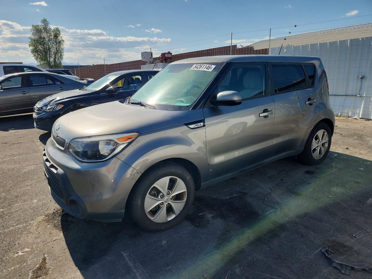 2015 KIA SOUL GL(Middle-low grade) — Front 3/4