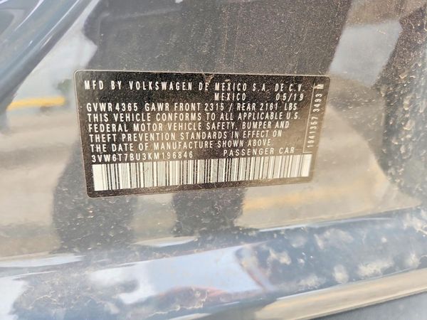 2019 VOLKSWAGEN JETTA