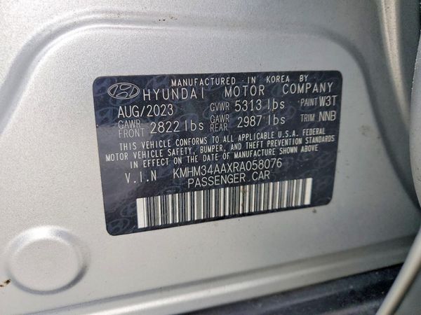 2024 HYUNDAI IONIQ 6 SEL