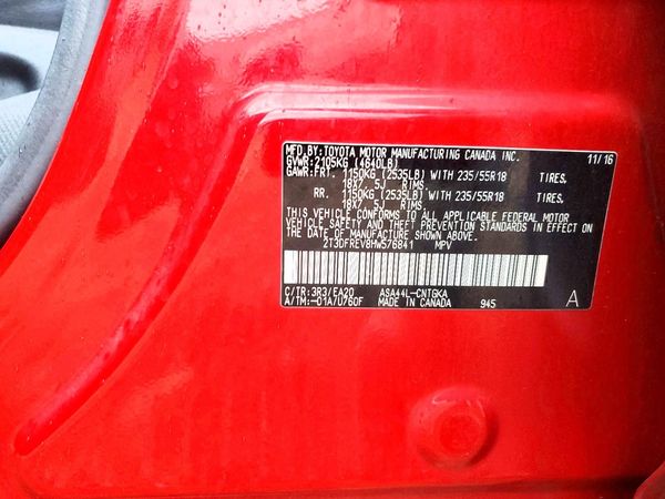 2017 TOYOTA RAV4 Ltd/SE Platinum