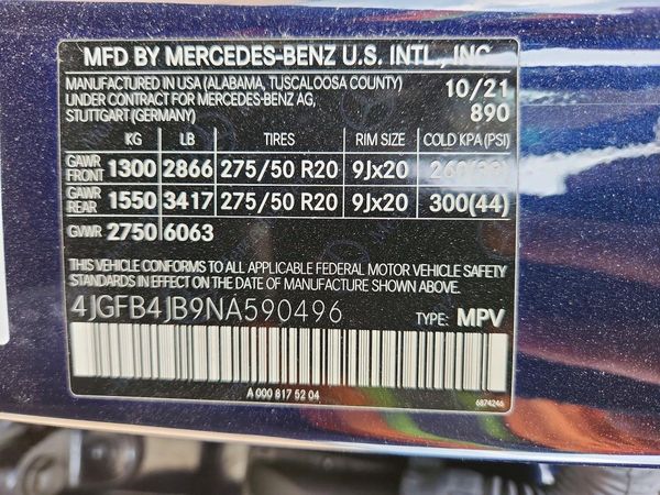2022 MERCEDES-BENZ GLE GLE350