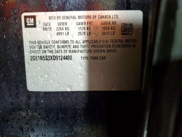2013 CADILLAC XTS Base
