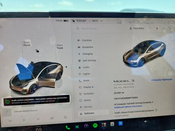 2022 TESLA MODEL 3