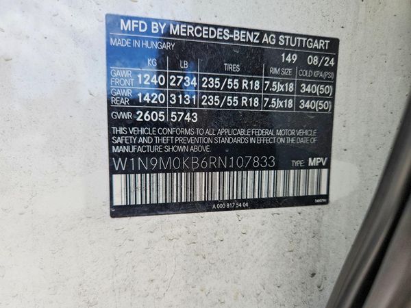 2024 MERCEDES-BENZ EQB EQB 300 4MATIC
