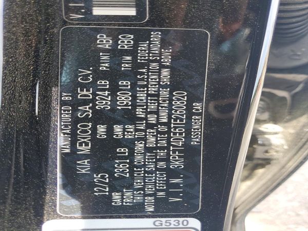 2026 KIA K4 LX, LXS