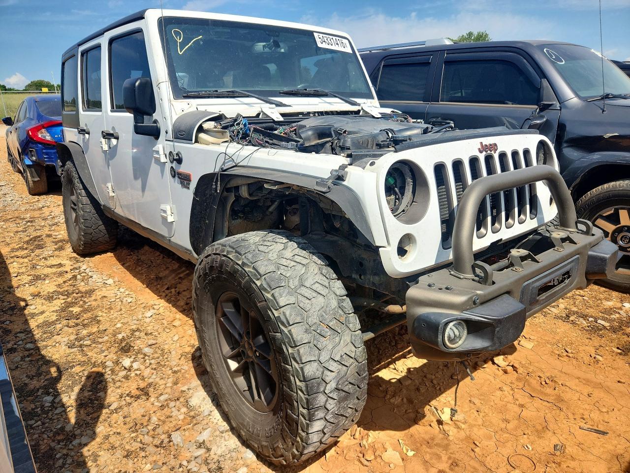 2016 JEEP WRANGLER UNLIMITED SAHARA 4X4
