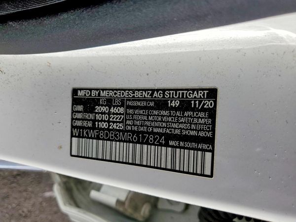 2021 MERCEDES-BENZ C C300