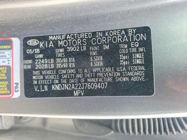 2018 KIA SOUL Base