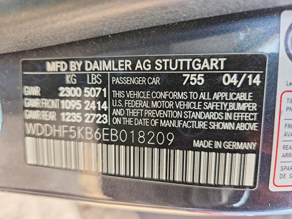 2014 MERCEDES-BENZ E E350