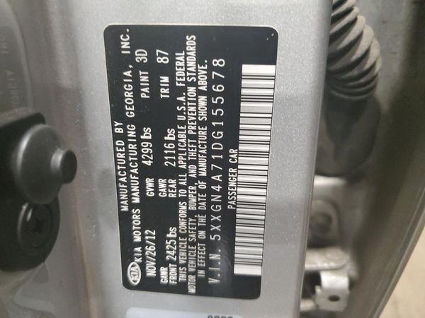 2013 KIA OPTIMA