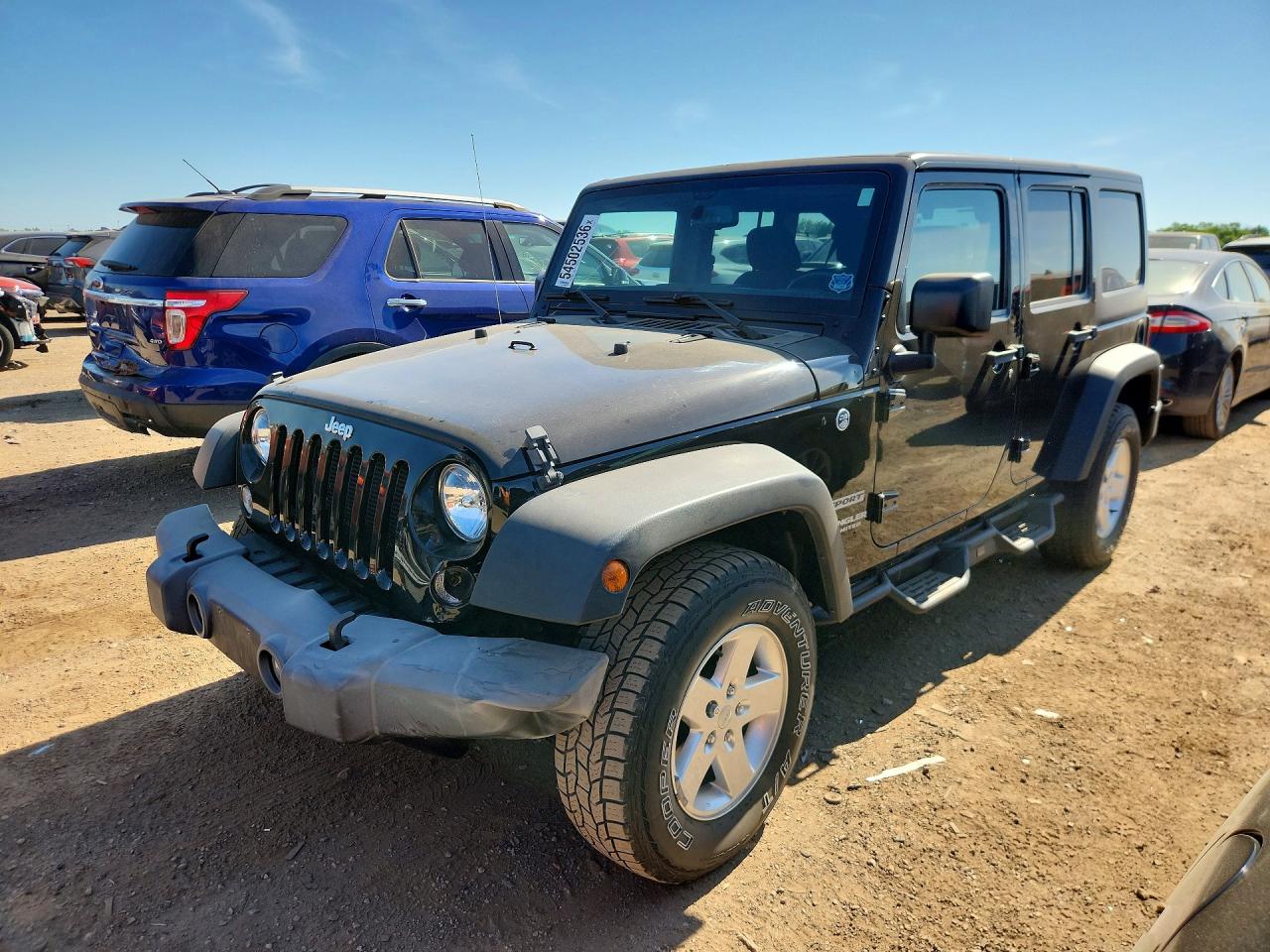 2016 JEEP WRANGLER UNLIMITED SPORT 4X4