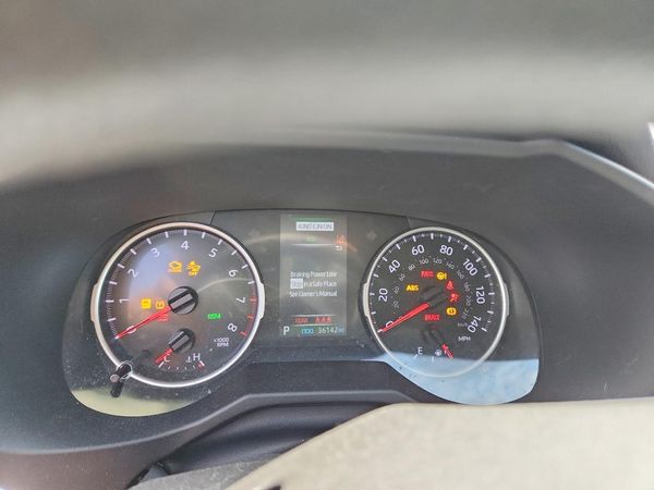 2022 TOYOTA RAV4 XLE — ODOM