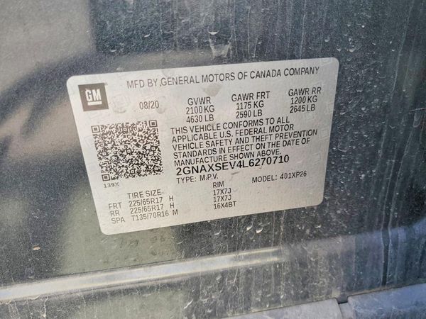 2020 CHEVROLET EQUINOX LS