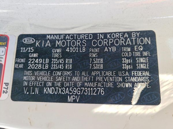 2016 KIA SOUL