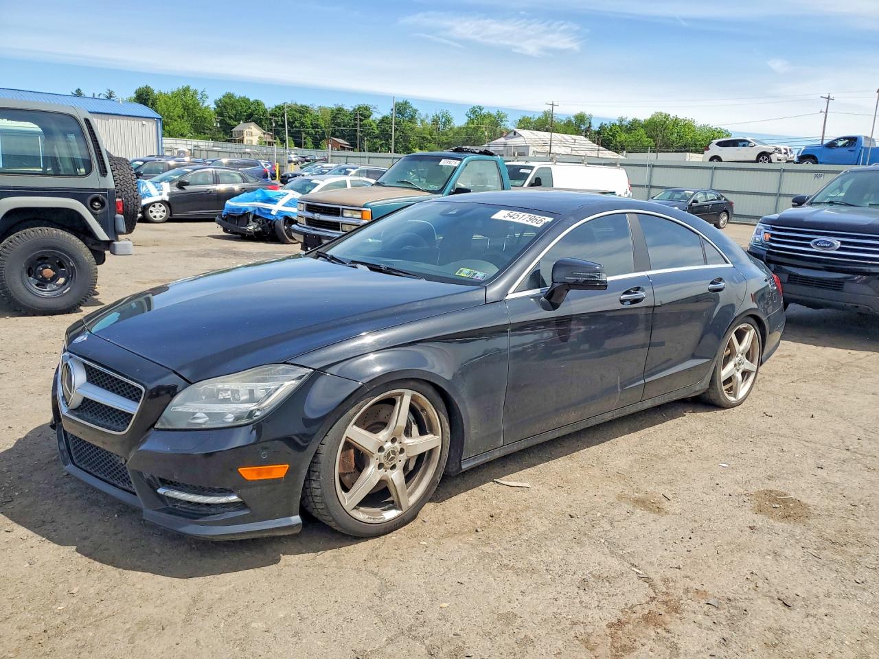 2014 MERCEDES-BENZ CLS CLS550 4-MATIC