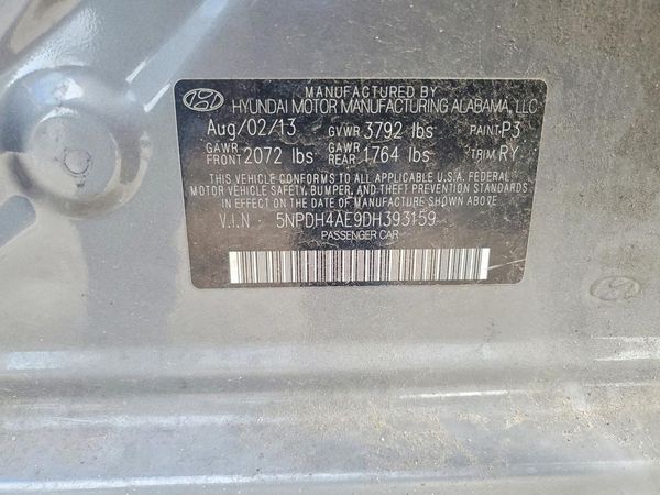 2013 HYUNDAI ELANTRA