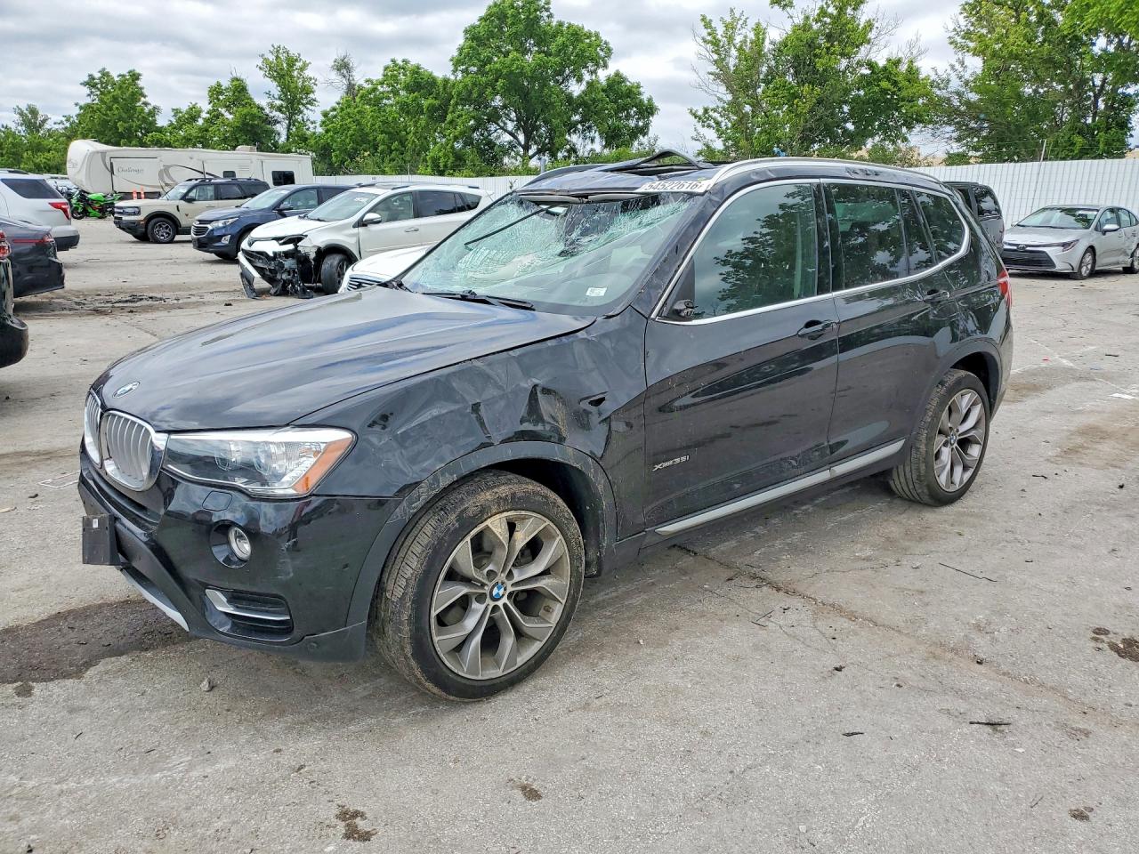 2017 BMW X3 xDrive35i — Front 3/4