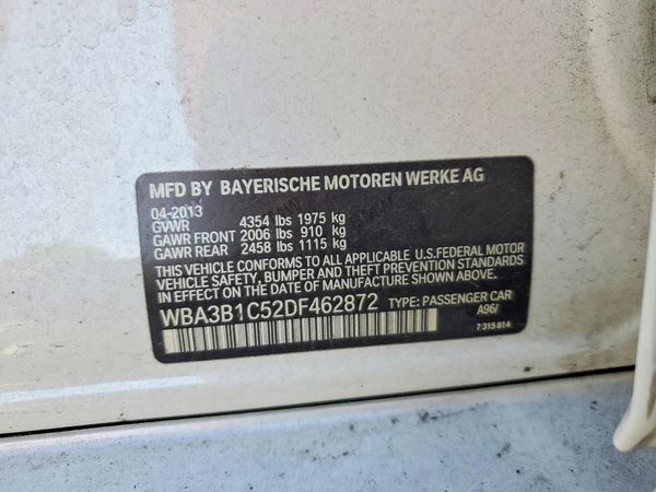 2013 BMW 320 SA