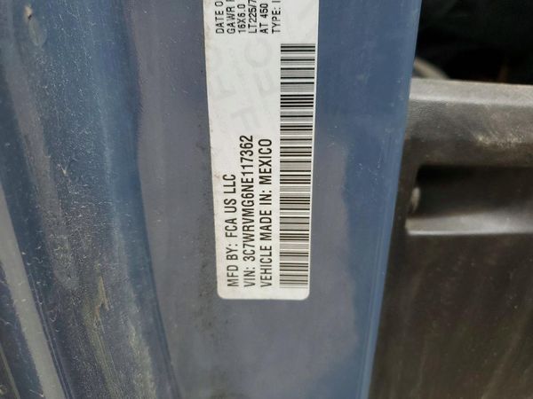2022 RAM PROMASTER 3500