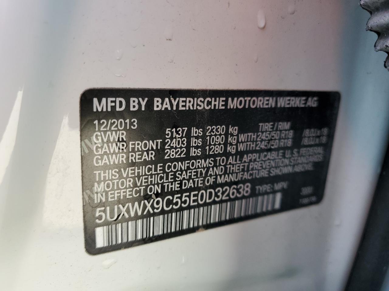 2014 BMW X3
