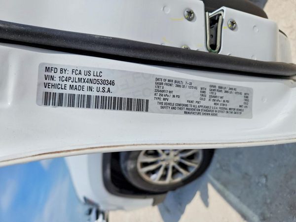 2022 JEEP CHEROKEE LATITUDE LUX 4X2