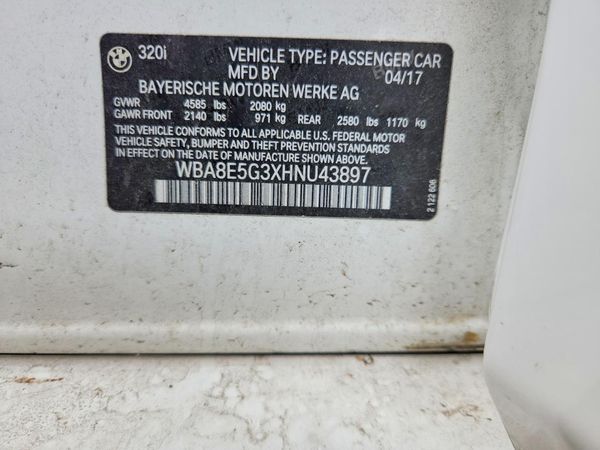 2017 BMW 320 xDrive SA