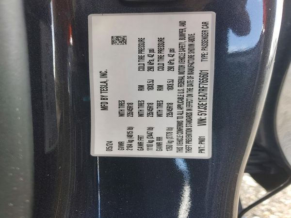 2024 TESLA MODEL 3