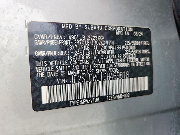 2025 SUBARU FORESTER Limited