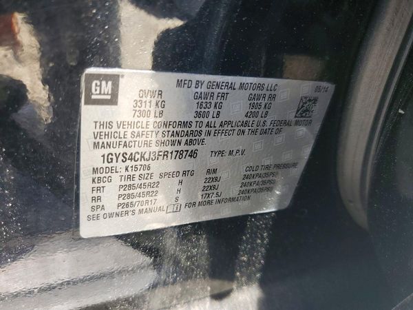 2015 CADILLAC ESCALADE Premium