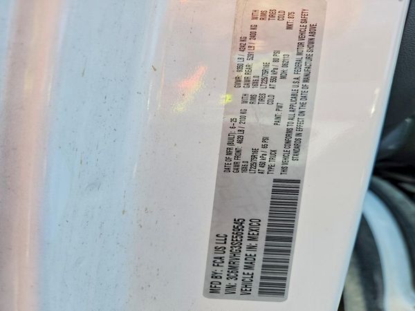2025 RAM PROMASTER 3500