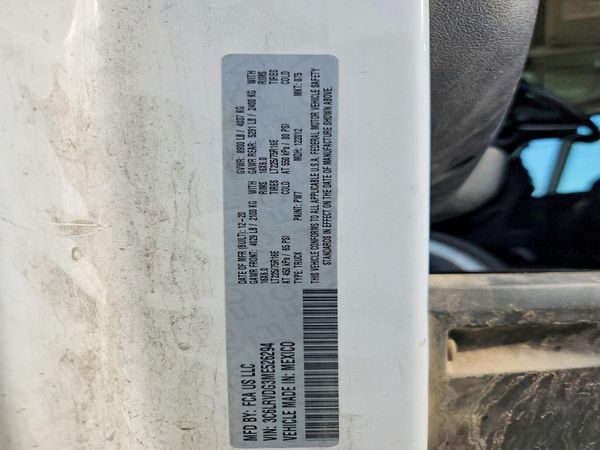 2021 RAM PROMASTER 2500
