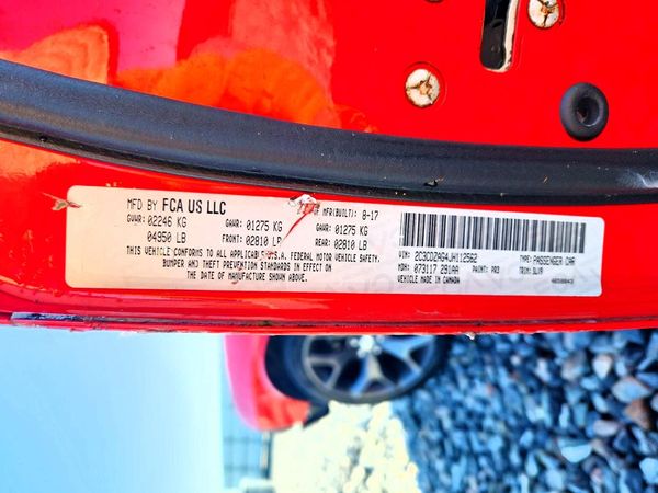 2018 DODGE CHALLENGER SXT